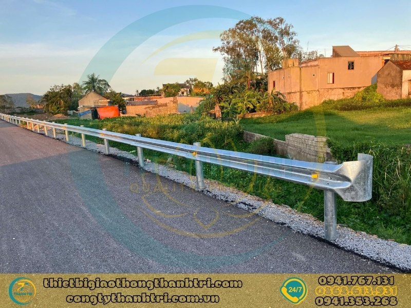 Cung cấp hộ lan tôn sóng hộ lan mềm tại An Giang