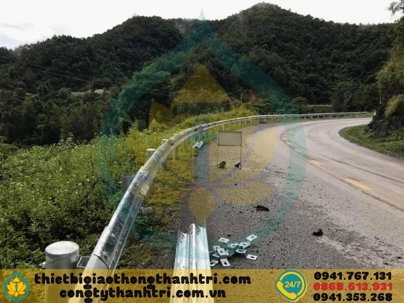 Cung cấp hộ lan tôn sóng hộ lan mềm tại An Giang