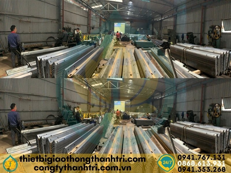 Cung cấp hộ lan tôn sóng hộ lan mềm tại Bình Thuận