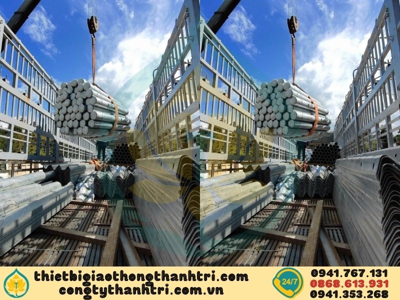 Cung cấp hộ lan tôn sóng hộ lan mềm tại Cà Mau