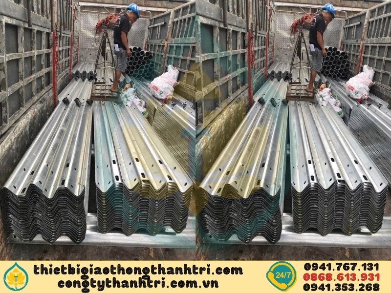 Cung cấp hộ lan tôn sóng hộ lan mềm tại Cà Mau