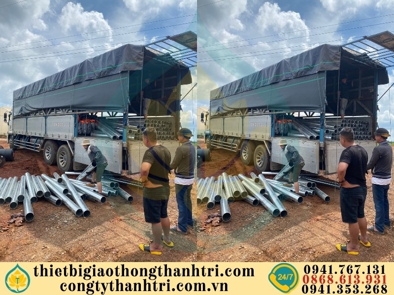 Cung cấp hộ lan tôn sóng hộ lan mềm tại Điện Biên