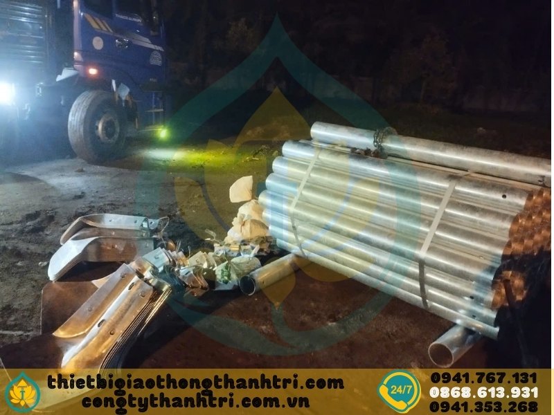 Cung cấp hộ lan tôn sóng hộ lan mềm tại Khánh Hoà