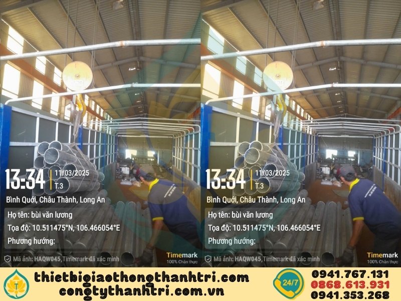 Cung cấp hộ lan tôn sóng hộ lan mềm tại Long An