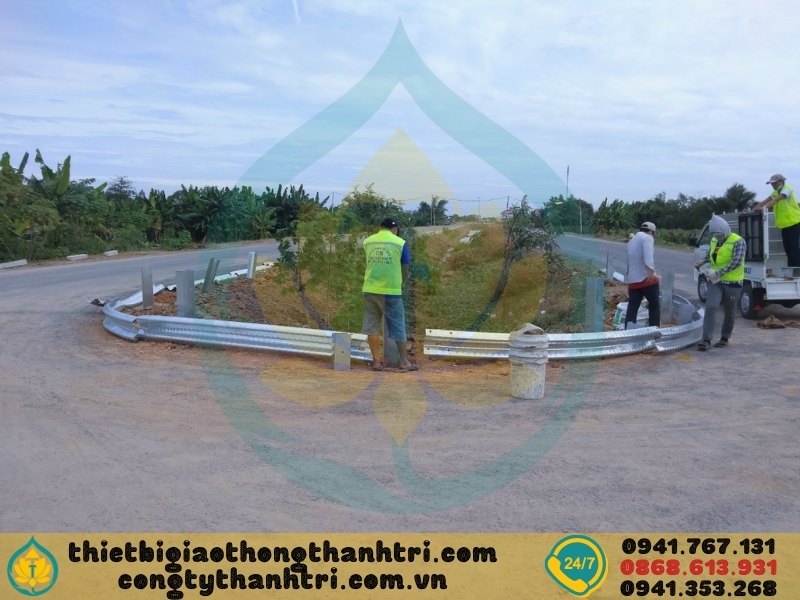 Cung cấp hộ lan tôn sóng hộ lan mềm tại Long An