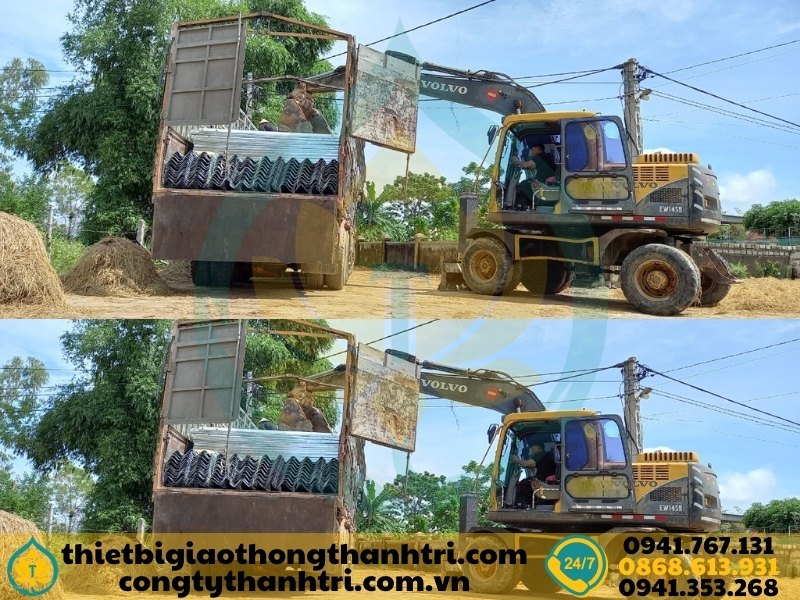 Cung cấp hộ lan tôn sóng hộ lan mềm tại Ninh Bình Cung cấp hộ lan tôn sóng hộ lan mềm tại Ninh Bình