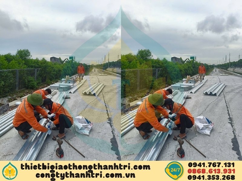 Cung cấp hộ lan tôn sóng hộ lan mềm tại Tiền Giang