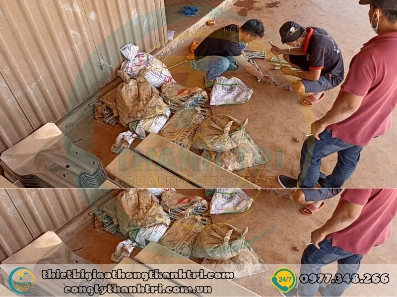 Cung cấp hộ lan tôn sóng hộ lan mềm tại Khánh Hoà