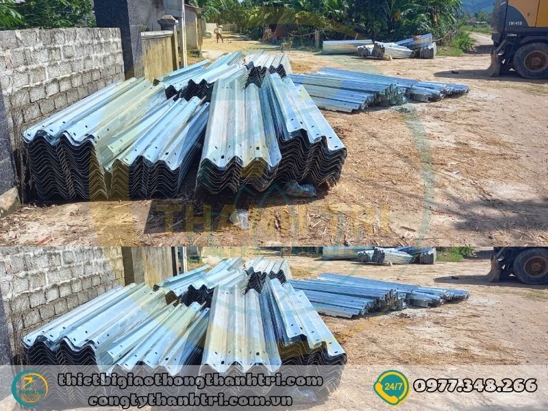 Cung cấp hộ lan tôn sóng hộ lan mềm tại Ninh Bình
