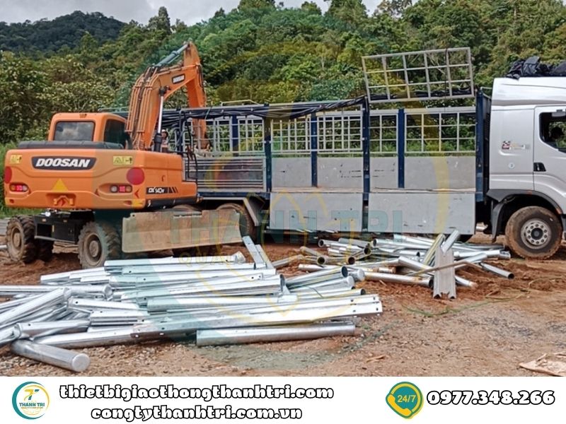 Cung cấp hộ lan tôn sóng hộ lan mềm tại Thái Nguyên