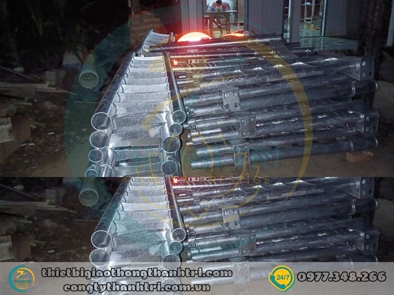 Cung cấp lan can cầu đường mạ kẽm nhúng nóng tại Quảng Nam