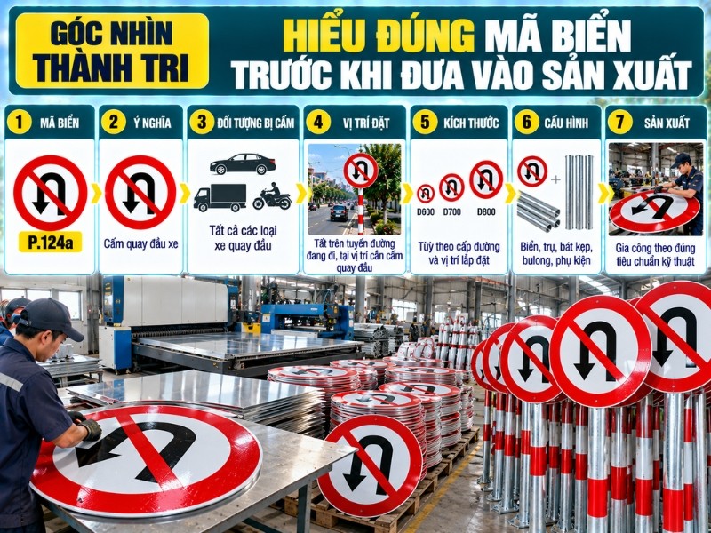 Góc nhìn Thành Tri hiểu đúng mã các loại biển báo