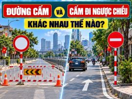 Đường Cấm Và Cấm Đi Ngược Chiều Khác Nhau Thế Nào?