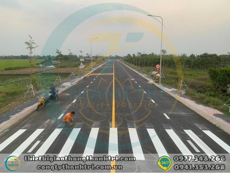 Vạch Kẻ Đường Theo QCVN 41 Năm 2019