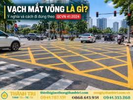 Vạch Mắt Võng Là Gì? Ý Nghĩa Và Cách Đi Đúng Theo QCVN 41:2024