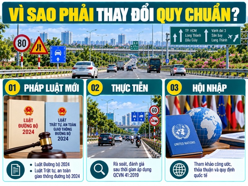 Vì sao phải thay đổi quy chuẩn